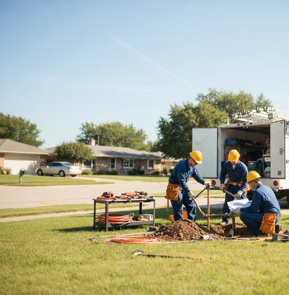 Sewer Line Repair in Waxahachie, TX